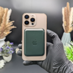 Iphone-Wallet-Case Olive Green