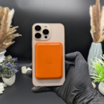 Iphone-Wallet-Case Orange